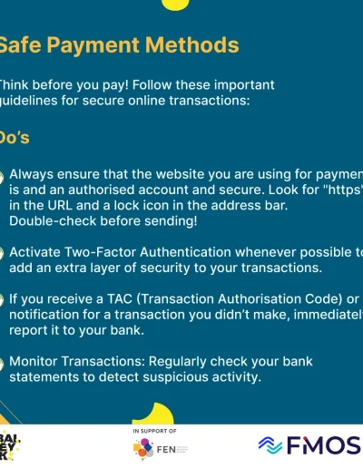 Safe Payment Method for Global Money Week